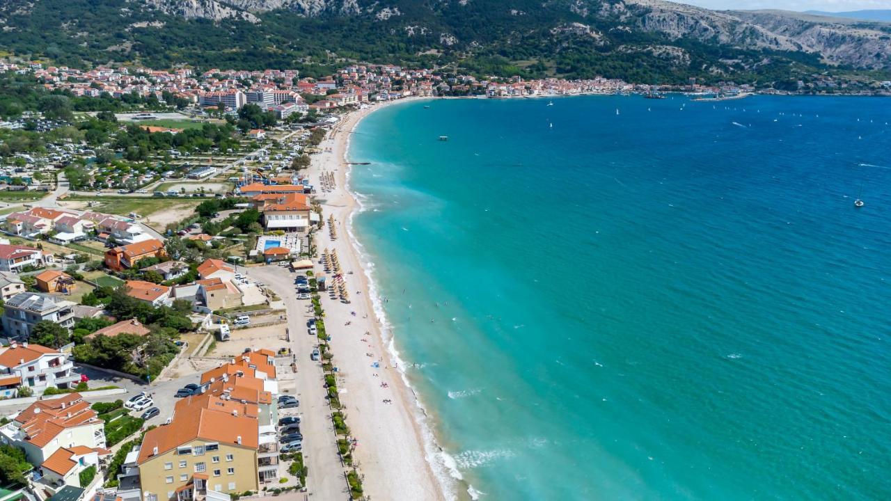 Dubravka Apartman Baška Kültér fotó