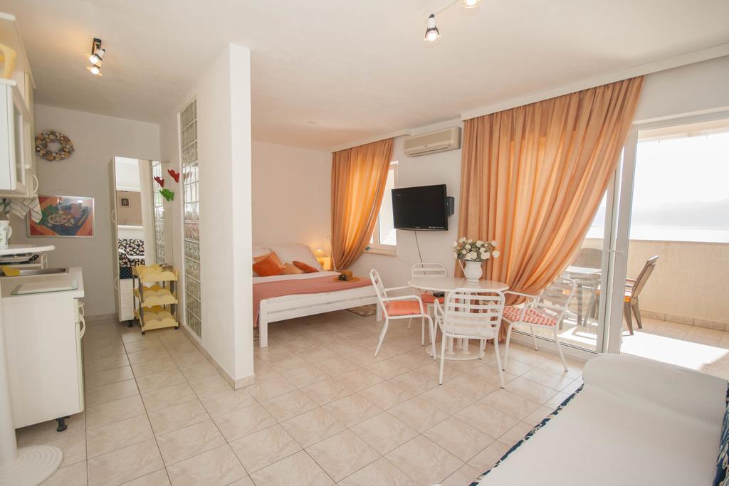 Dubravka Apartman Baška Szoba fotó
